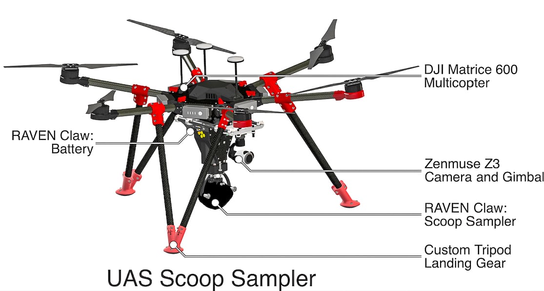 Drones Dig Deep for Mars and Earth drone