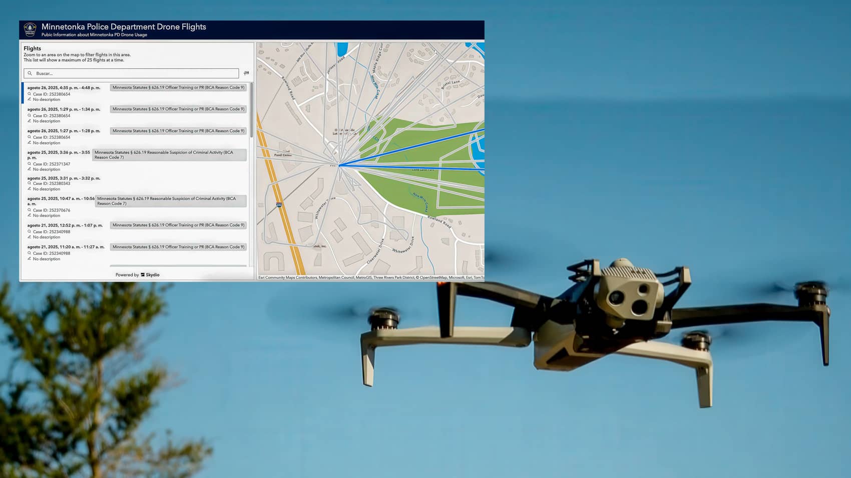 Minnetonka First Responder Arrives in 60 Seconds. It's a Drone.