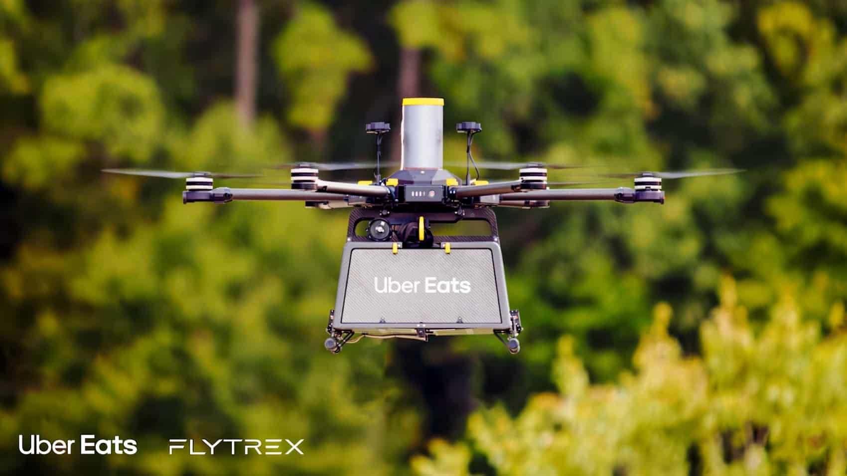 Uber Eats is Back in the Drone Delivery Game with Flytrex