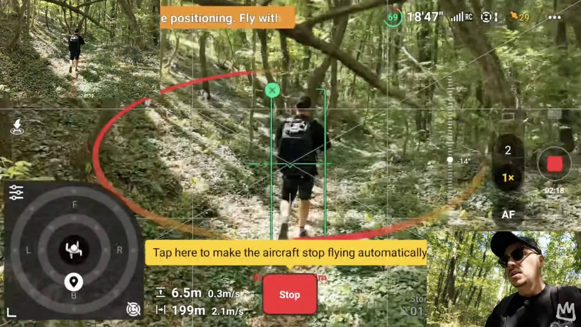 DJI Mini 5 Pro Active Track Test (+CRASH!)