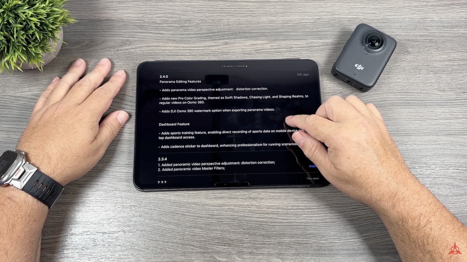 DJI Osmo 360 NEW FEATURES Firmware Update