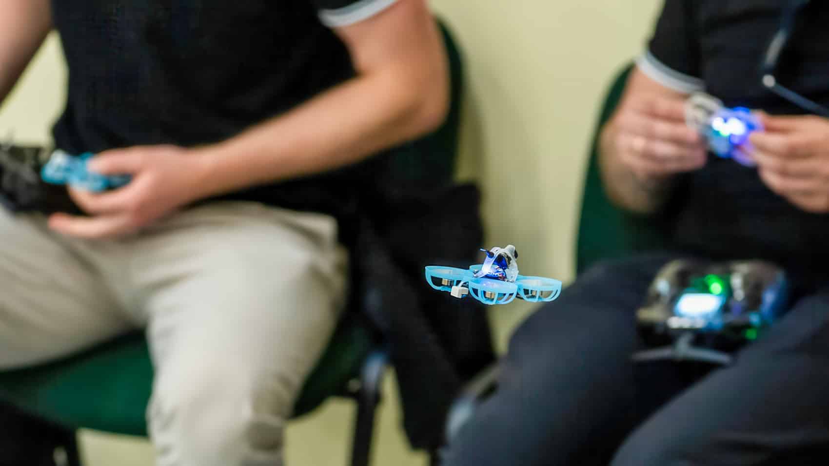 Lithuanian Kids Learn to Fly Drones Near Russian Border