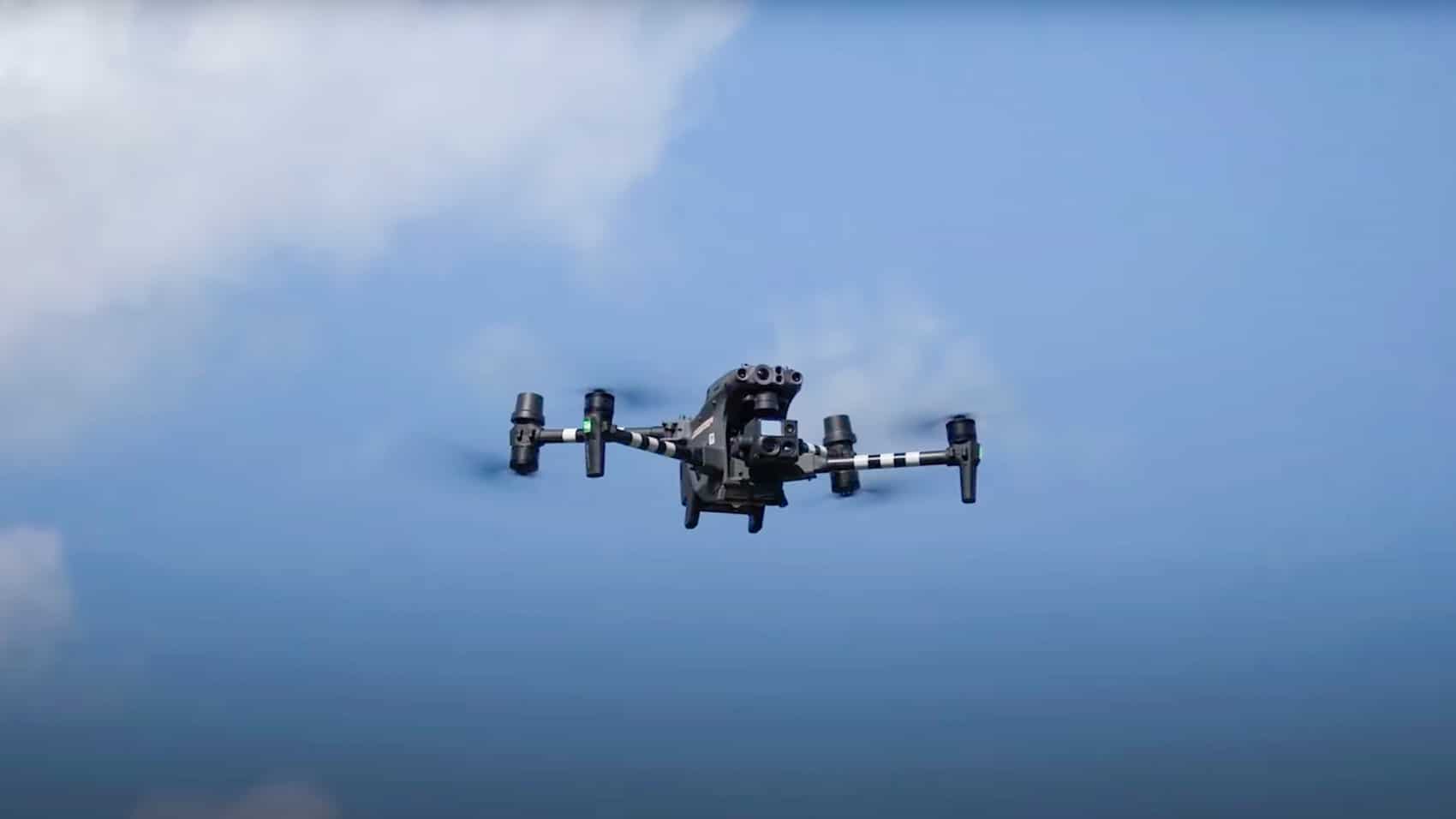 Drones to police from the skies during Trump visit