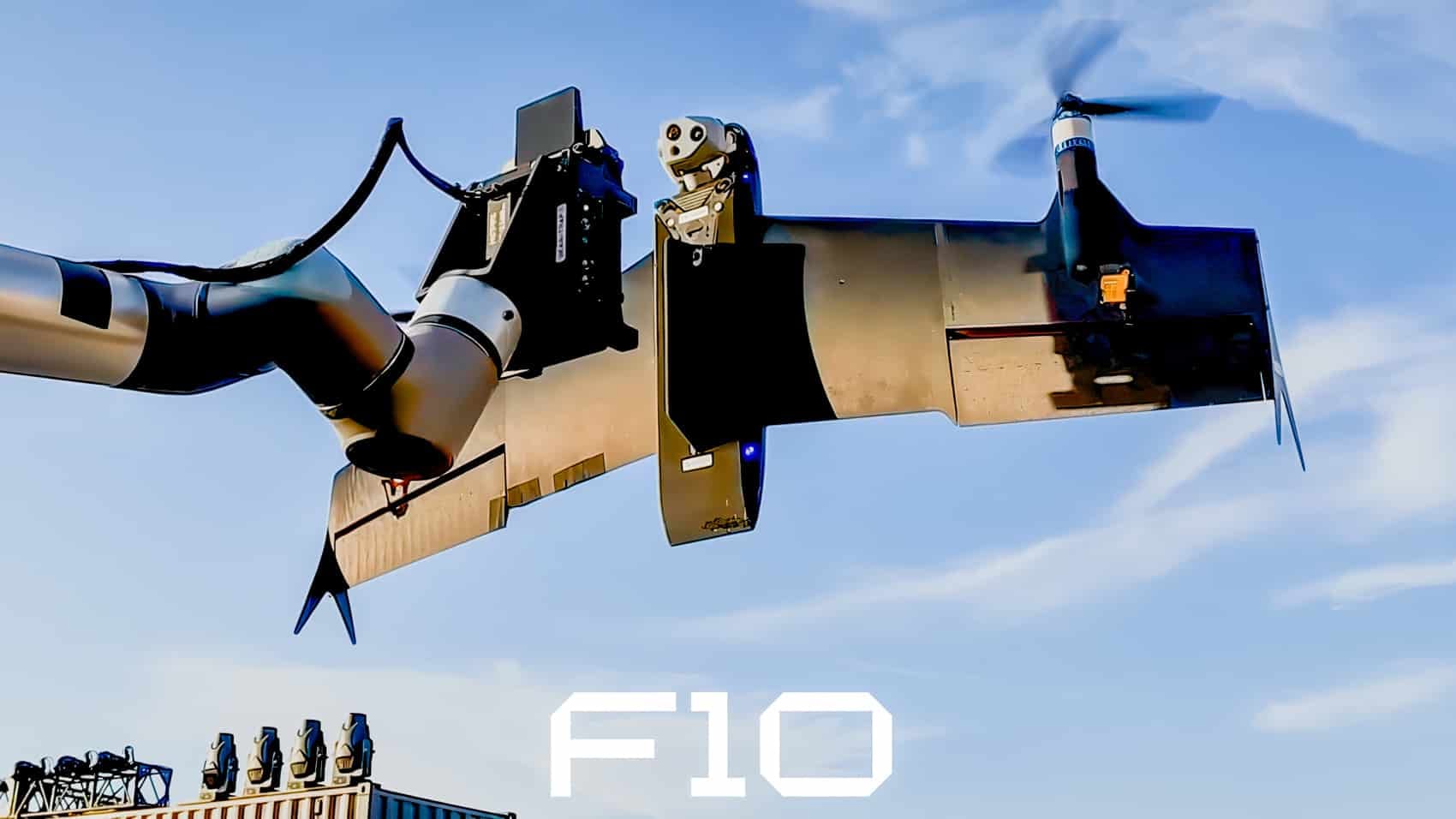Skydio F10 fixed-wing drone built for long-range flights beyond visual line of sight.