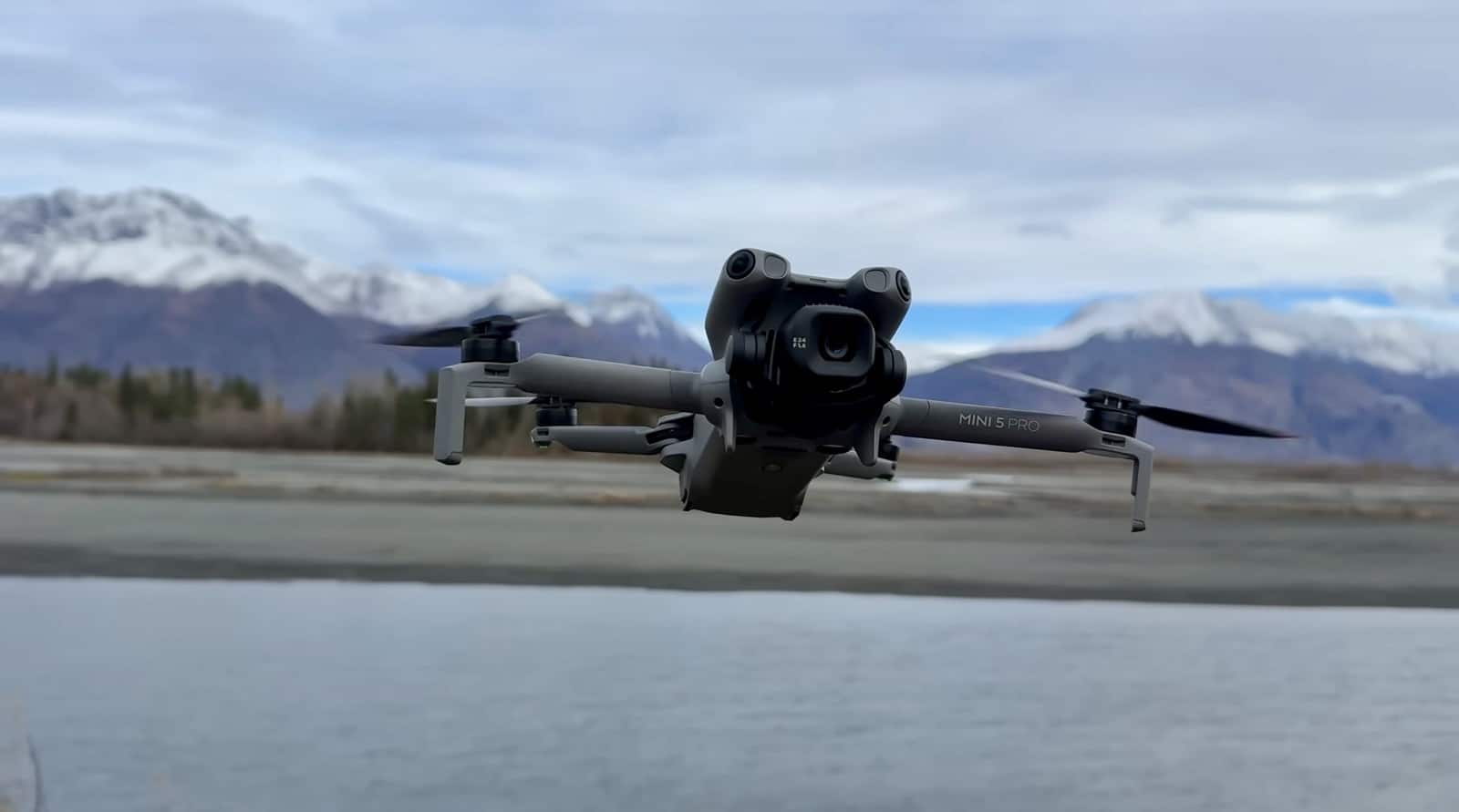 Alaskan mountain scene where the Mini 5 Pro better wind handling mattered most.