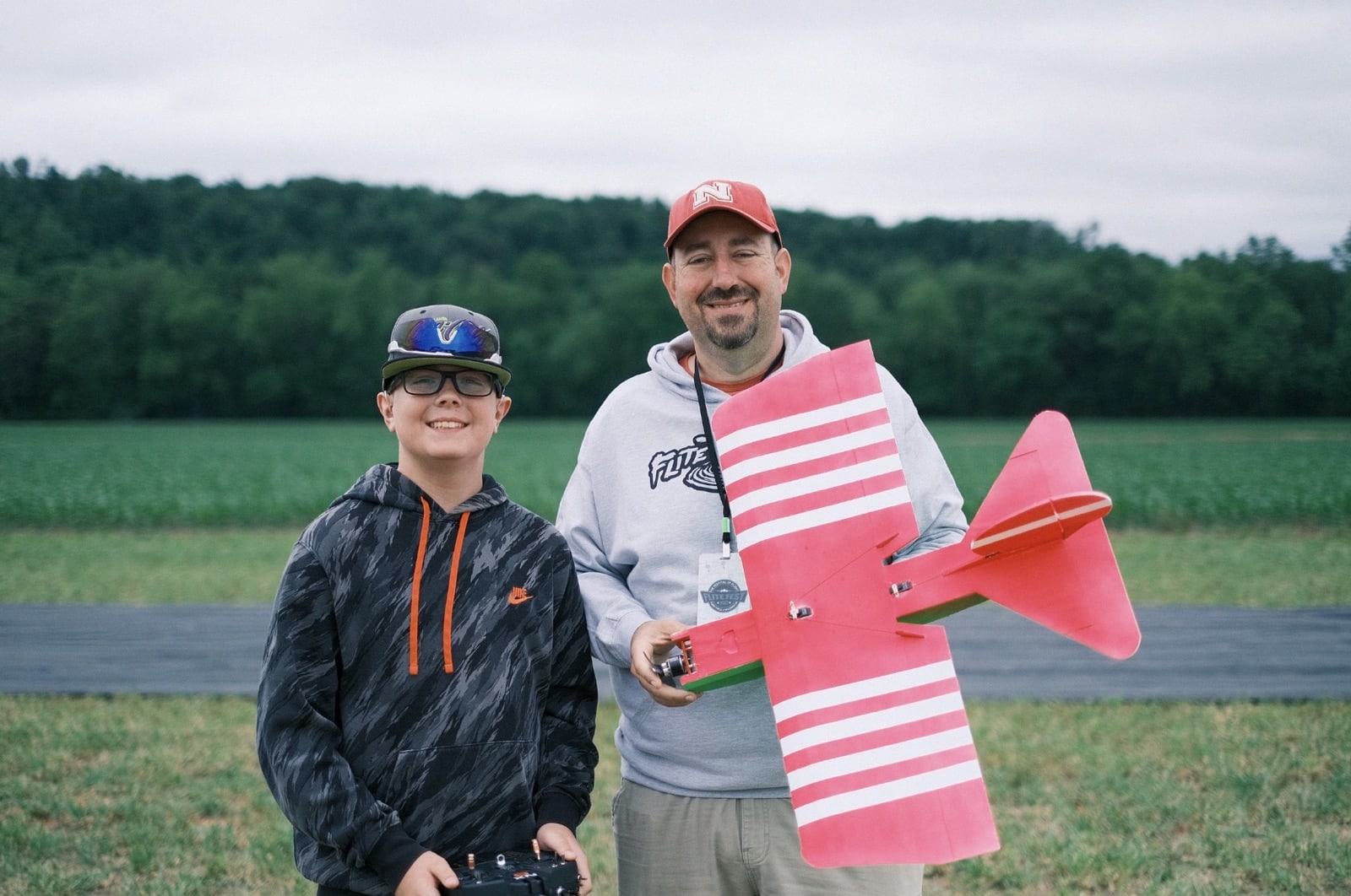 Late-day light across the Flite Fest 2023 flying field.