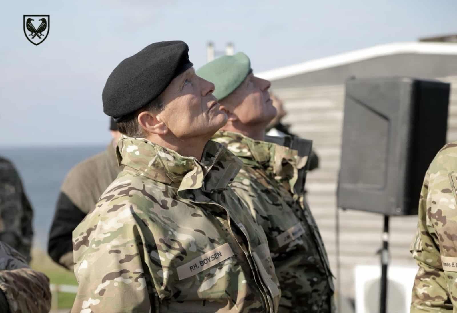 Ukrainian counter-drone specialists with Sting interceptors during the Wings of Defense exercise.