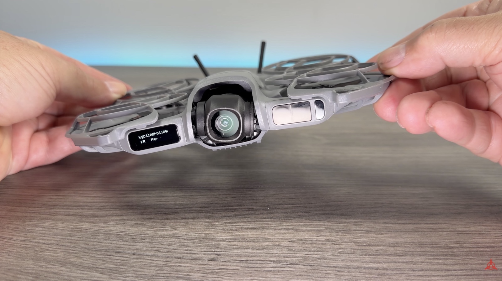 The forward LiDAR sensor that gives the Neo 2 omnidirectional obstacle sensing.