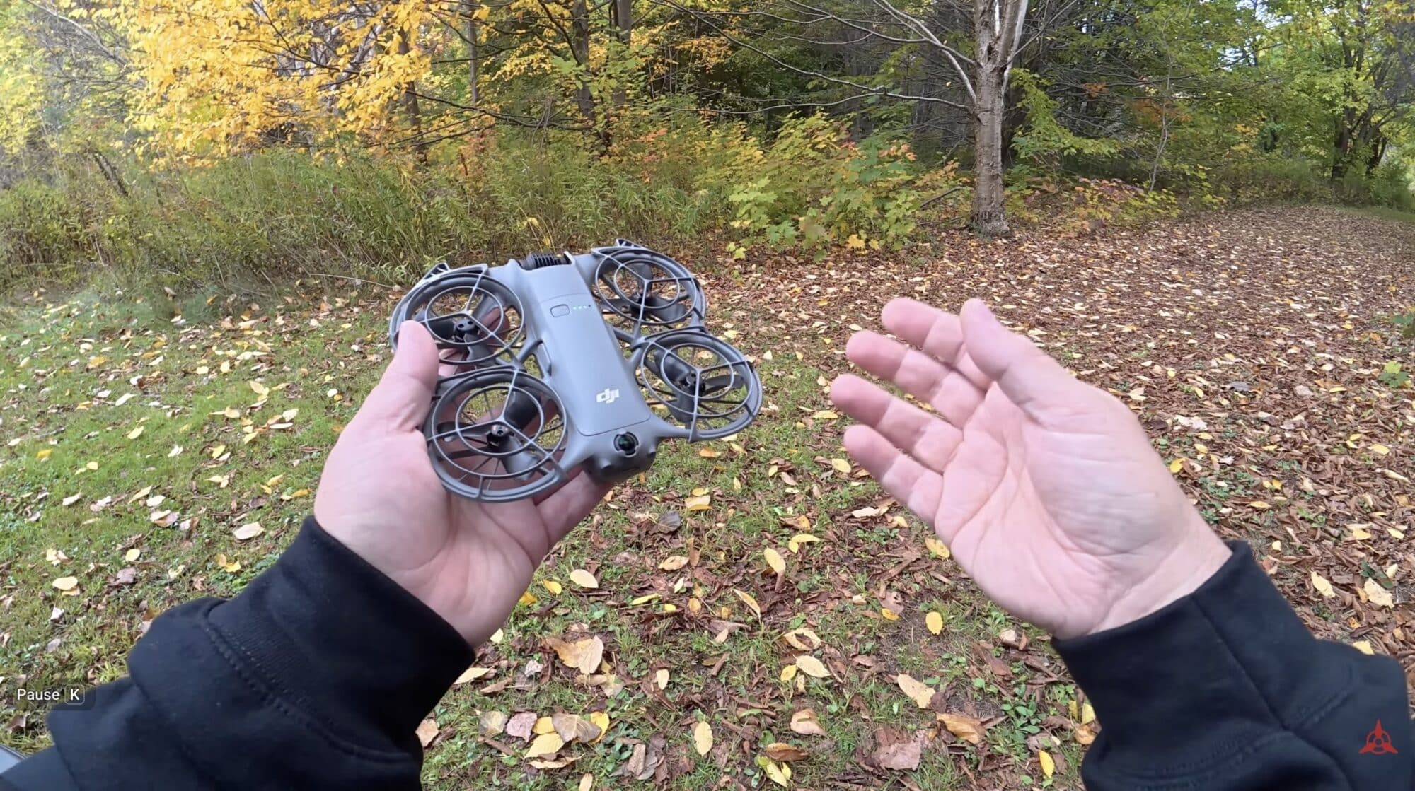 DJI Neo 2 Gesture Control and Voice Control