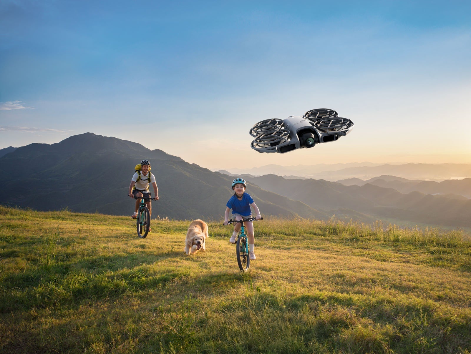 DJI Neo 2 in flight, now on sale across Europe, Canada, and Brazil.
