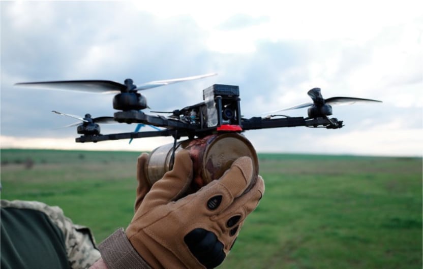 FPV "Kamikaze" Drone Similar to Ones Bulgaria will be Utilizing