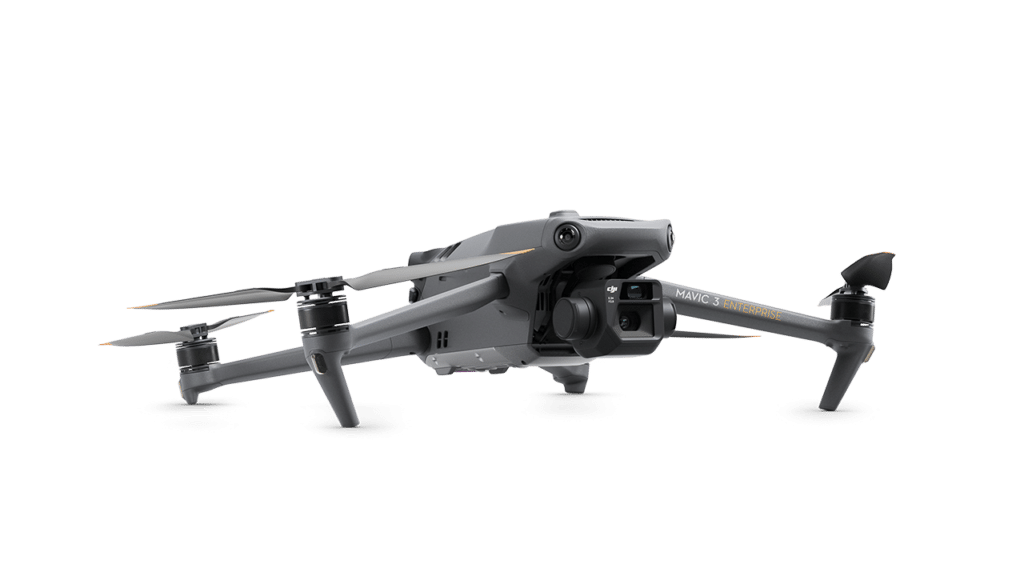 The DJI Mavic 3E, the mapping drone flown over Monte Sierpe.