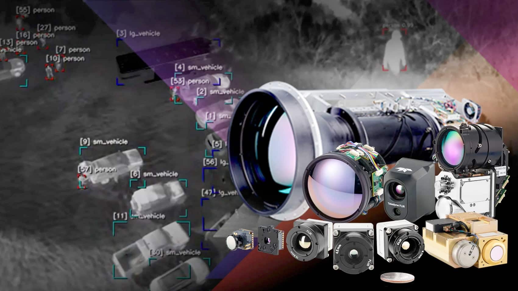Teledyne FLIR thermal hardware of the kind now paired with ACSL drones.