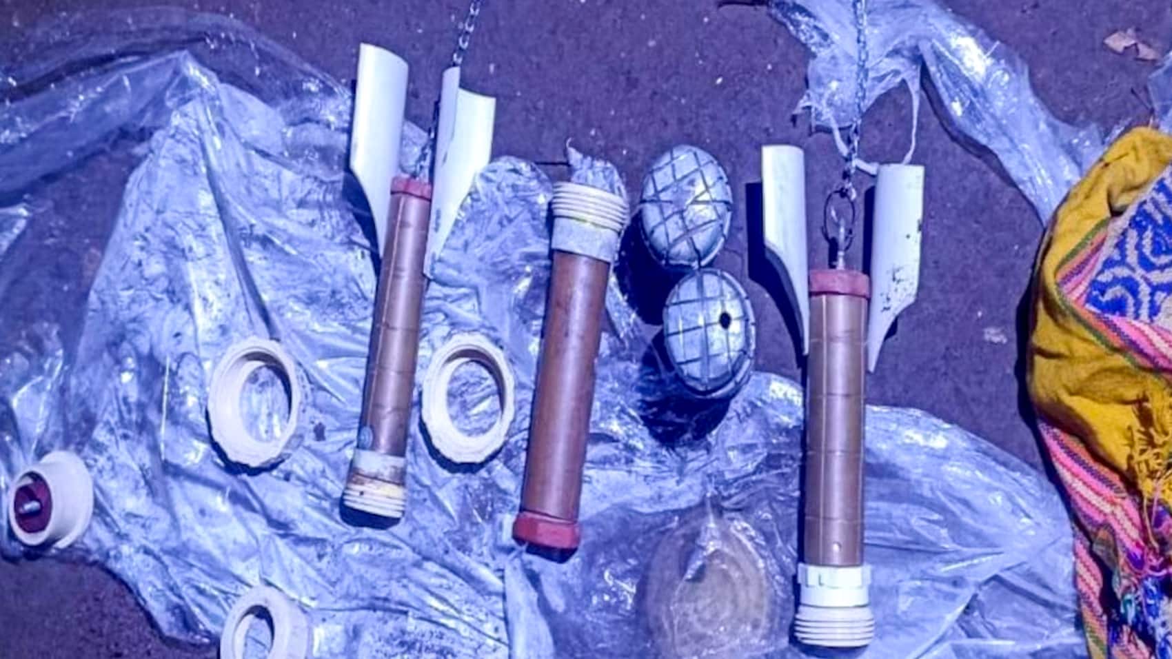 Explosive drones seized by Mexican authorities after an FPV ambush in Chihuahua.