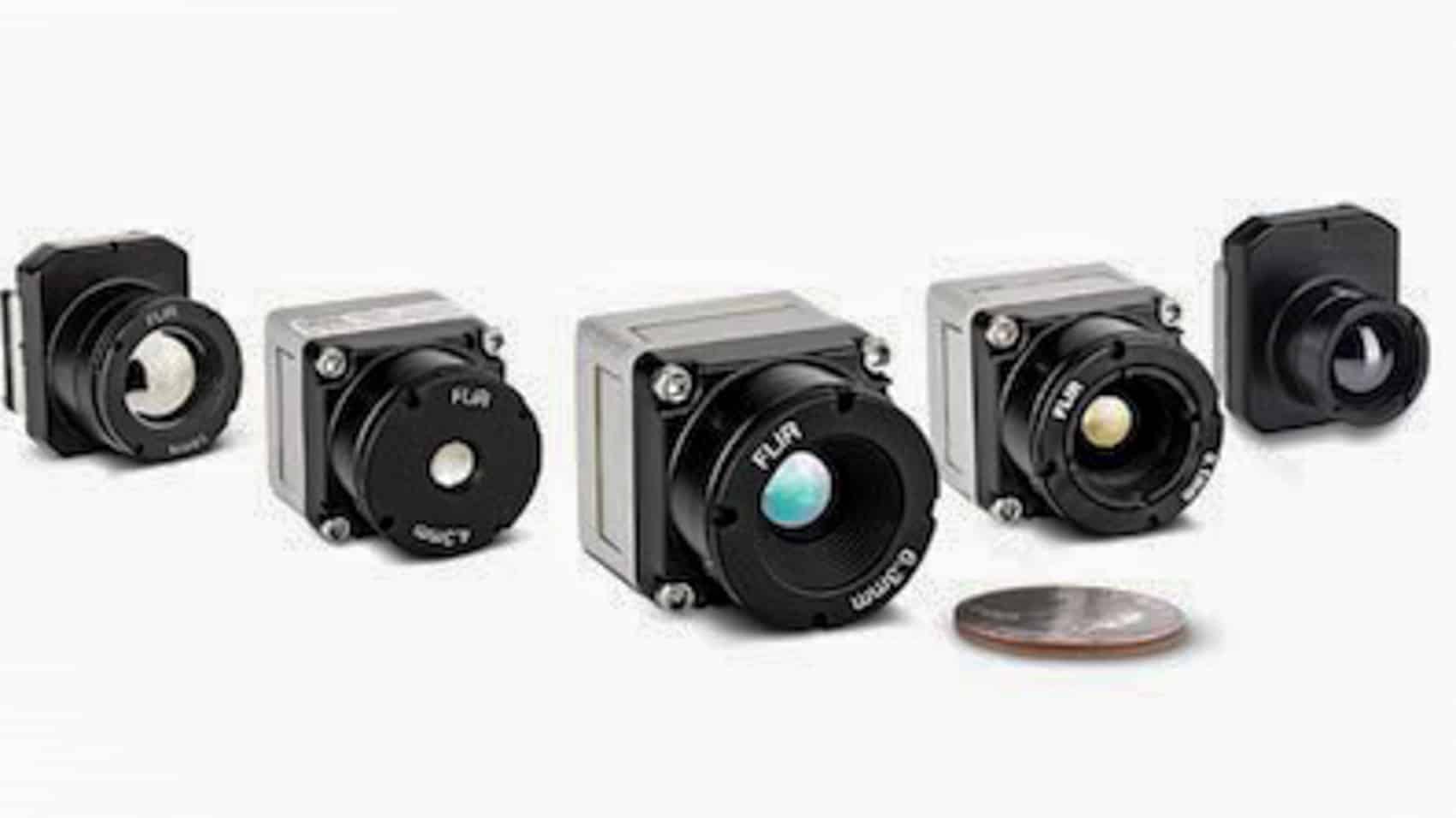 A FLIR Boson+ thermal camera module integrated into an NDAA-compliant UAV payload.