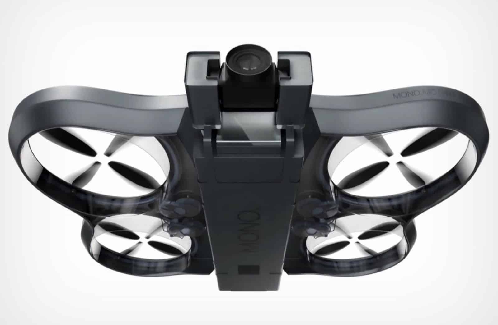 Render of the Mono Mothra concept and its four hubless rotors.