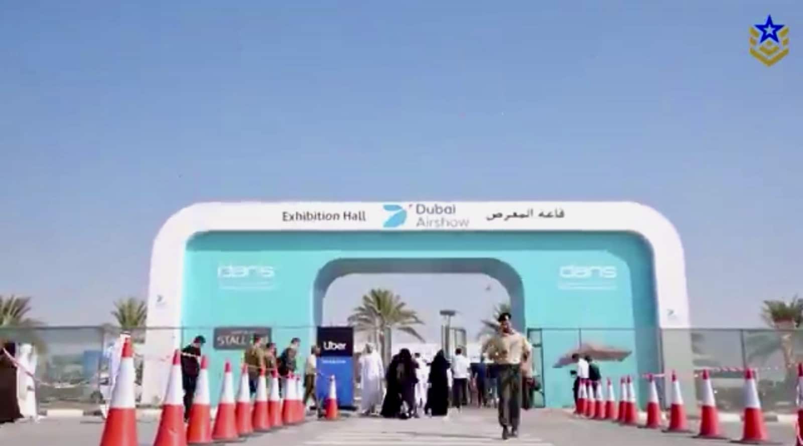 Chinese-built aircraft on display at the Dubai Airshow 2025.