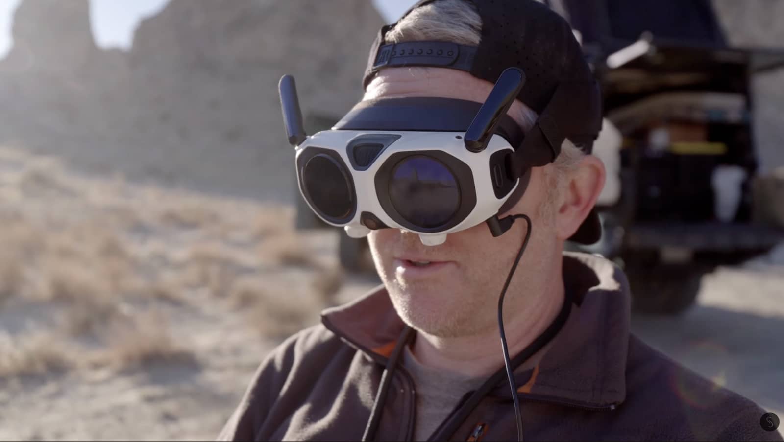 The Antigravity Vision goggles Jake Sloan tested in Nevada and California.