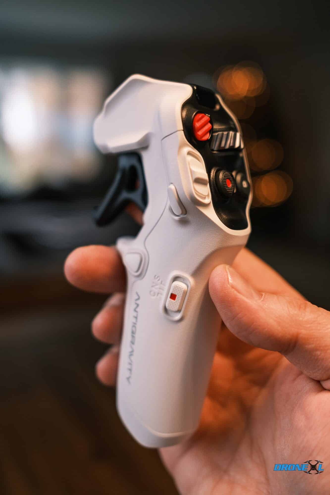 Vision Goggles and Grip controller shown together as a complete system.
