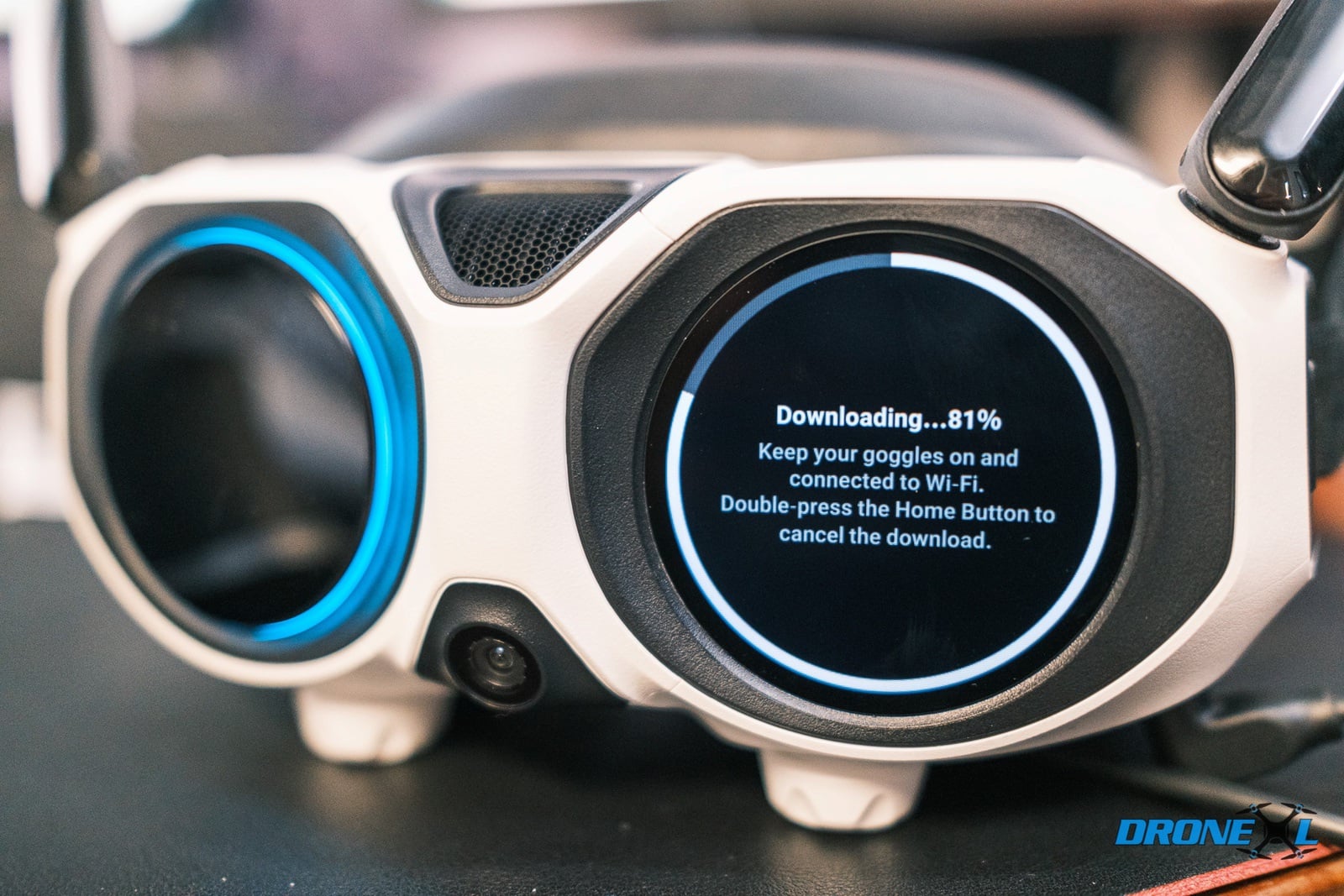 The Antigravity A1 and its dual lenses that feed the Antigravity editing apps.