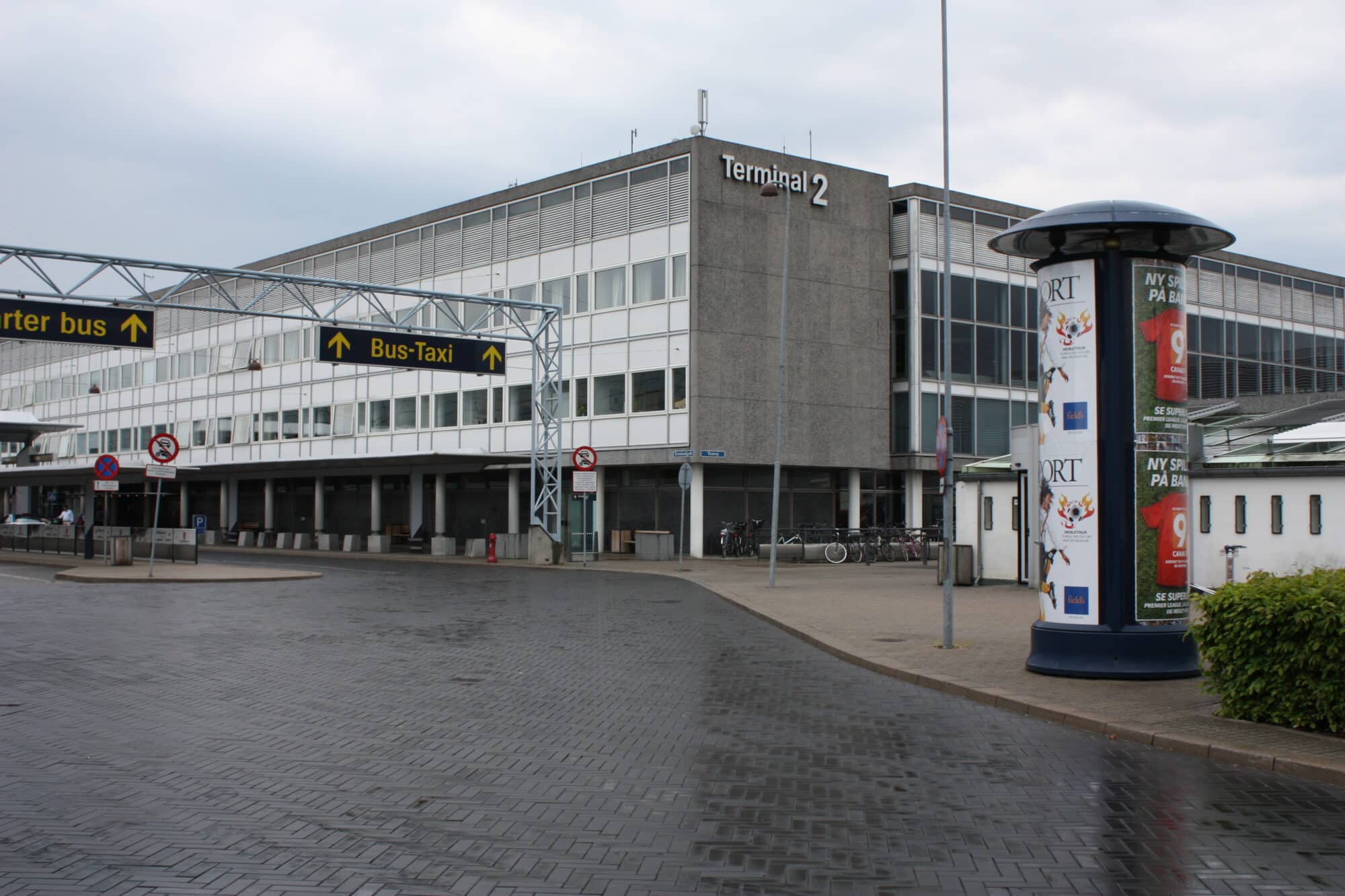Copenhagen Airport Terminal 2, which was among the facilities affected by recent drone-related disruptions. Photo credit: Dornum72 / Wikimedia Commons