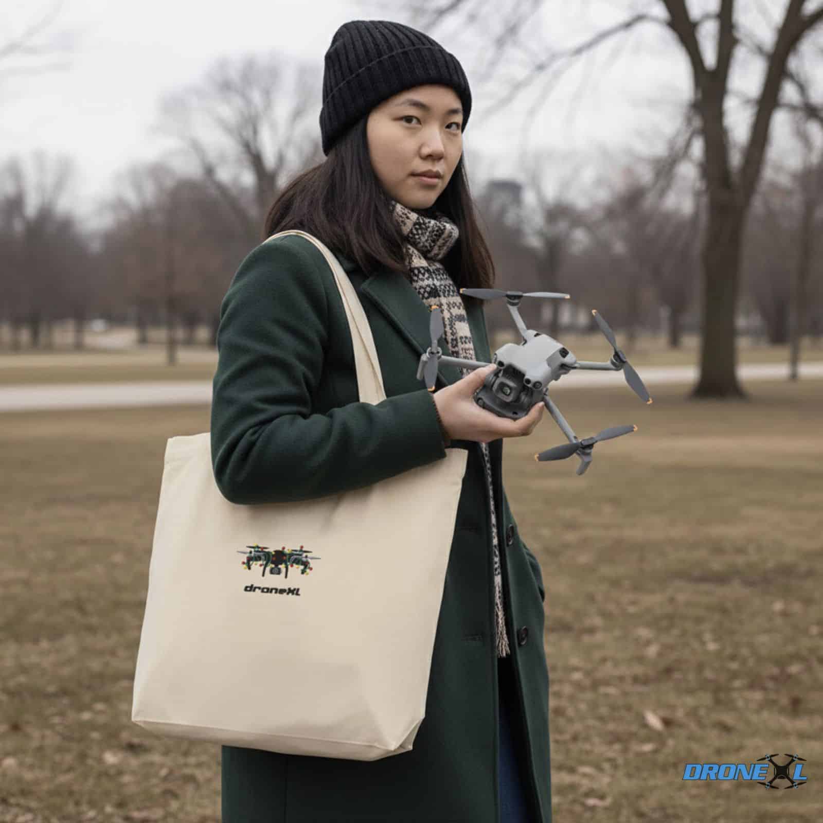 A DroneXL holiday hoodie from the limited-edition 2025 Christmas Collection.