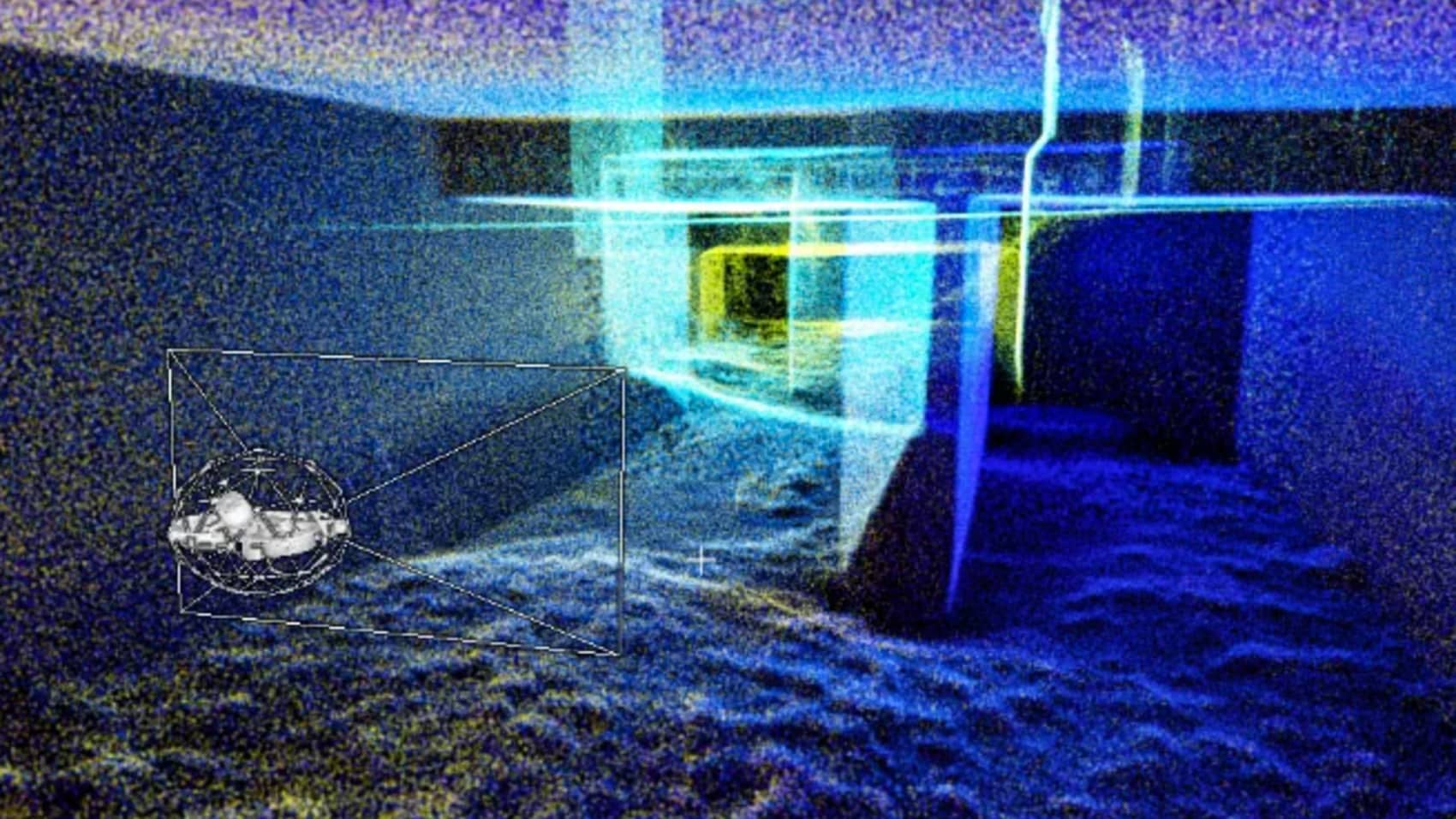 Screenshot of the Flyability software used to explore an inspection in 3D.