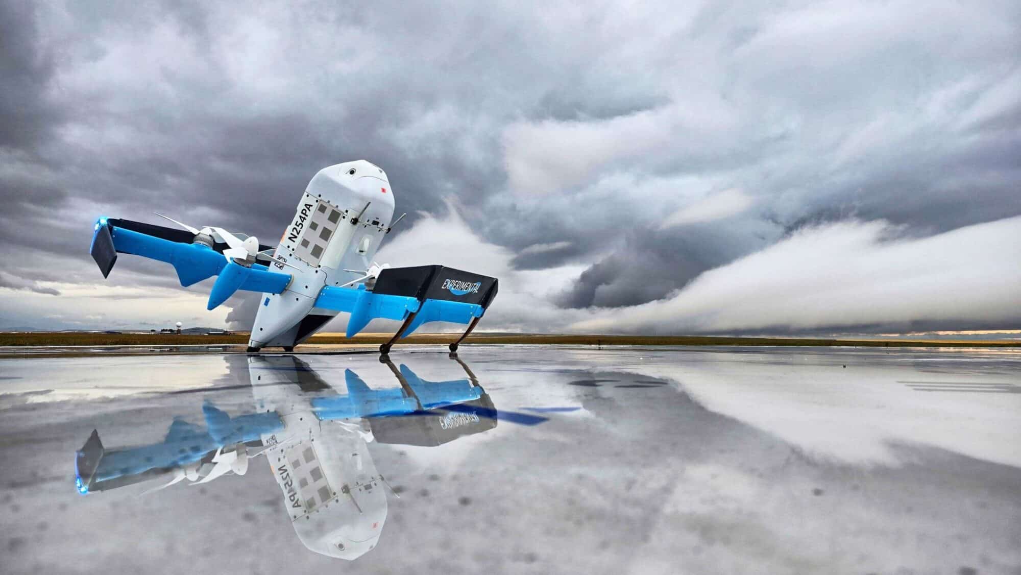 Amazon Prime Air Delivery Drone MK30 in Oregon