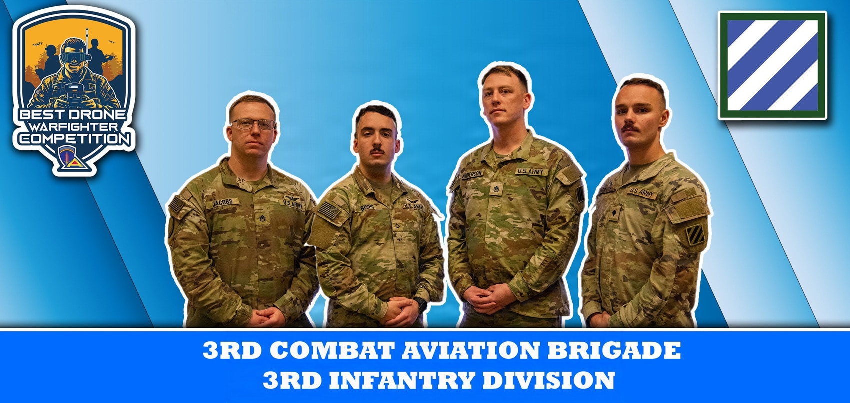 U.S. and allied soldiers competing in the first Best Drone Warfighter Competition.