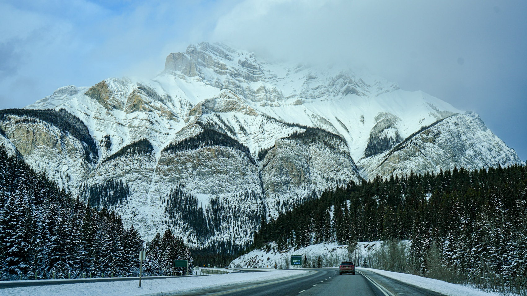 Lake Louise in Banff National Park, where the illegal drone flight took place.