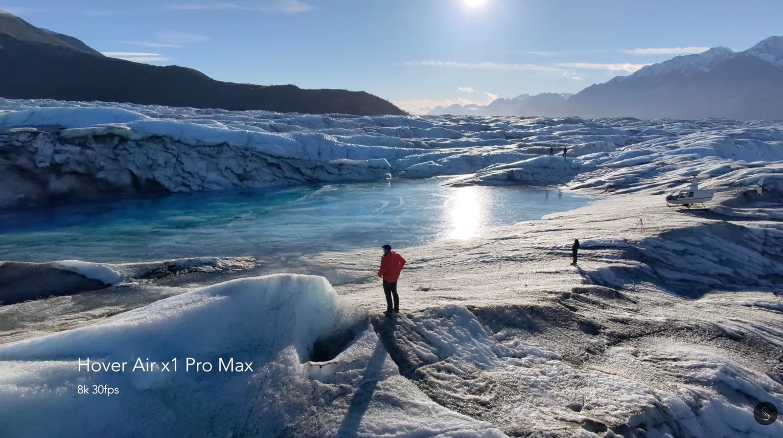Ducted propellers that let all three drones survive repeated crashes on ice.