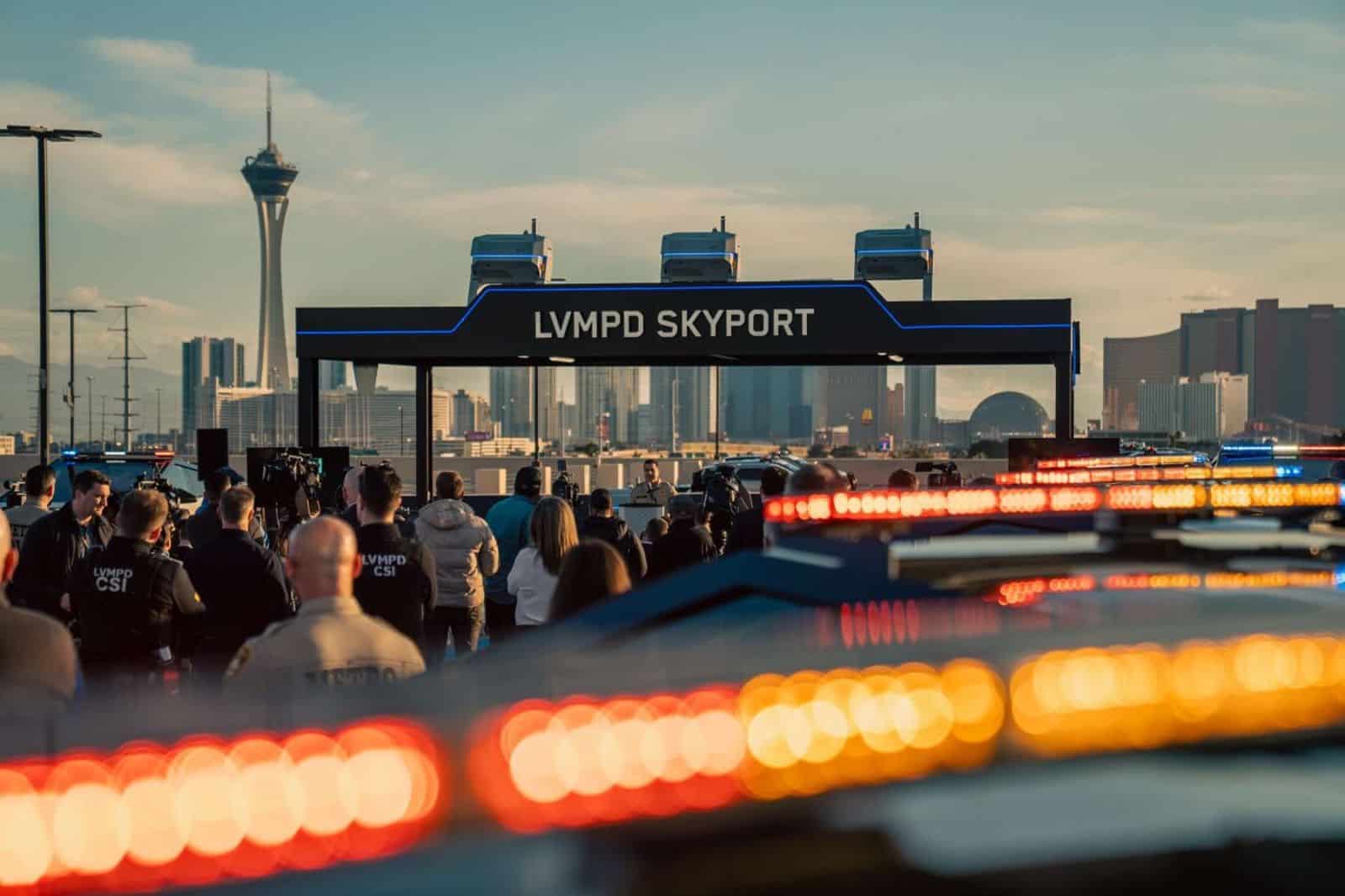Las Vegas Metro Police flew 10,000 drone missions in 2025, more than any US agency. With plans to double flights in 2026, LVMPD won't disclose program costs or private funding details.