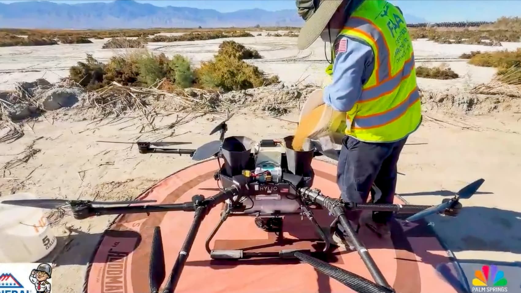 Drones Take on Mosquitoes in California’s Coachella Valley