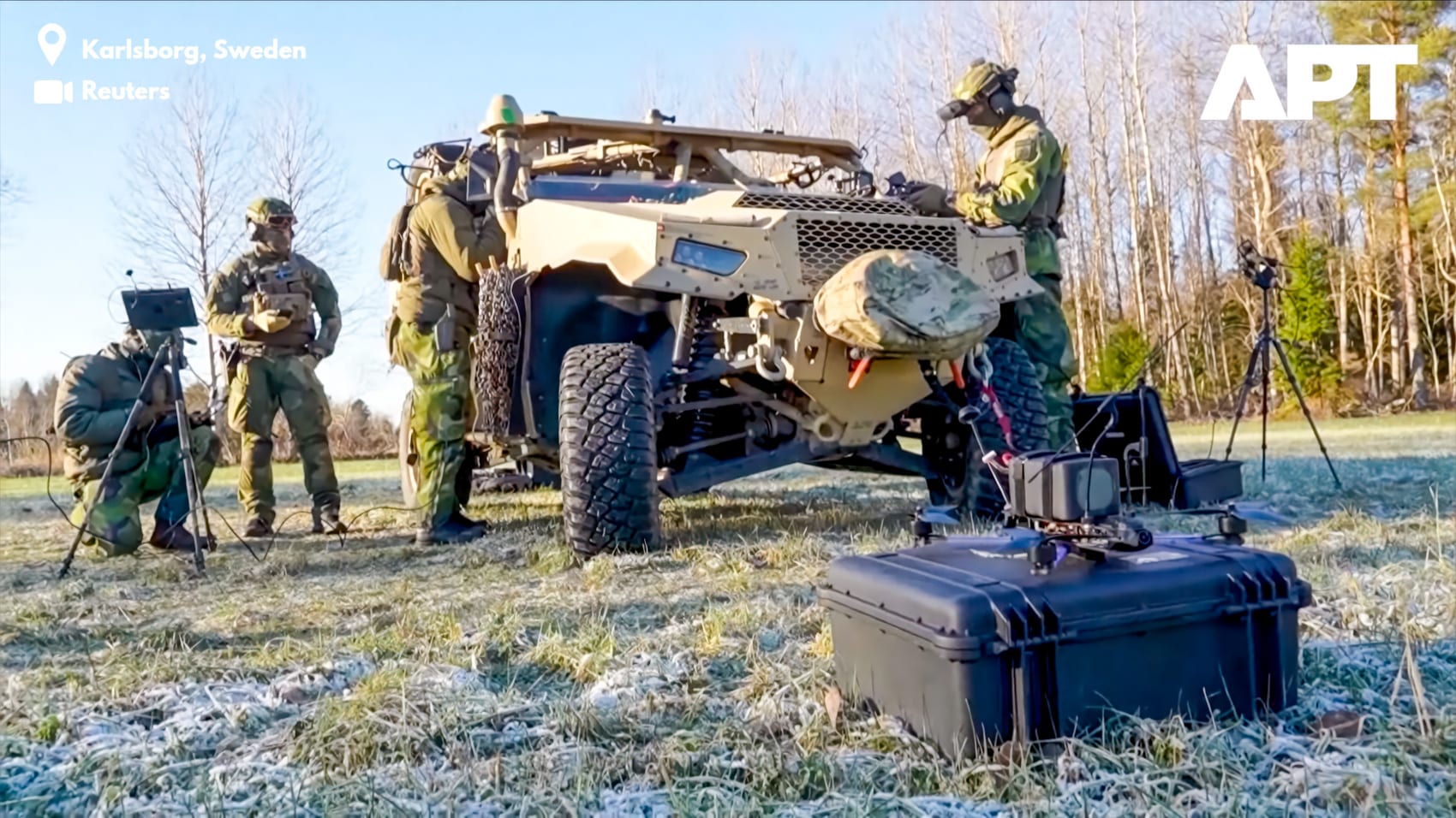 Sweden commits $440M to unmanned military drone systems