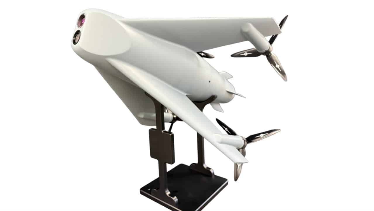 Raptor Mini Interceptor Drone with Raptor Pilot AI Pro Autopilot Hardware Stack | Photo Credits: London Defence R&D