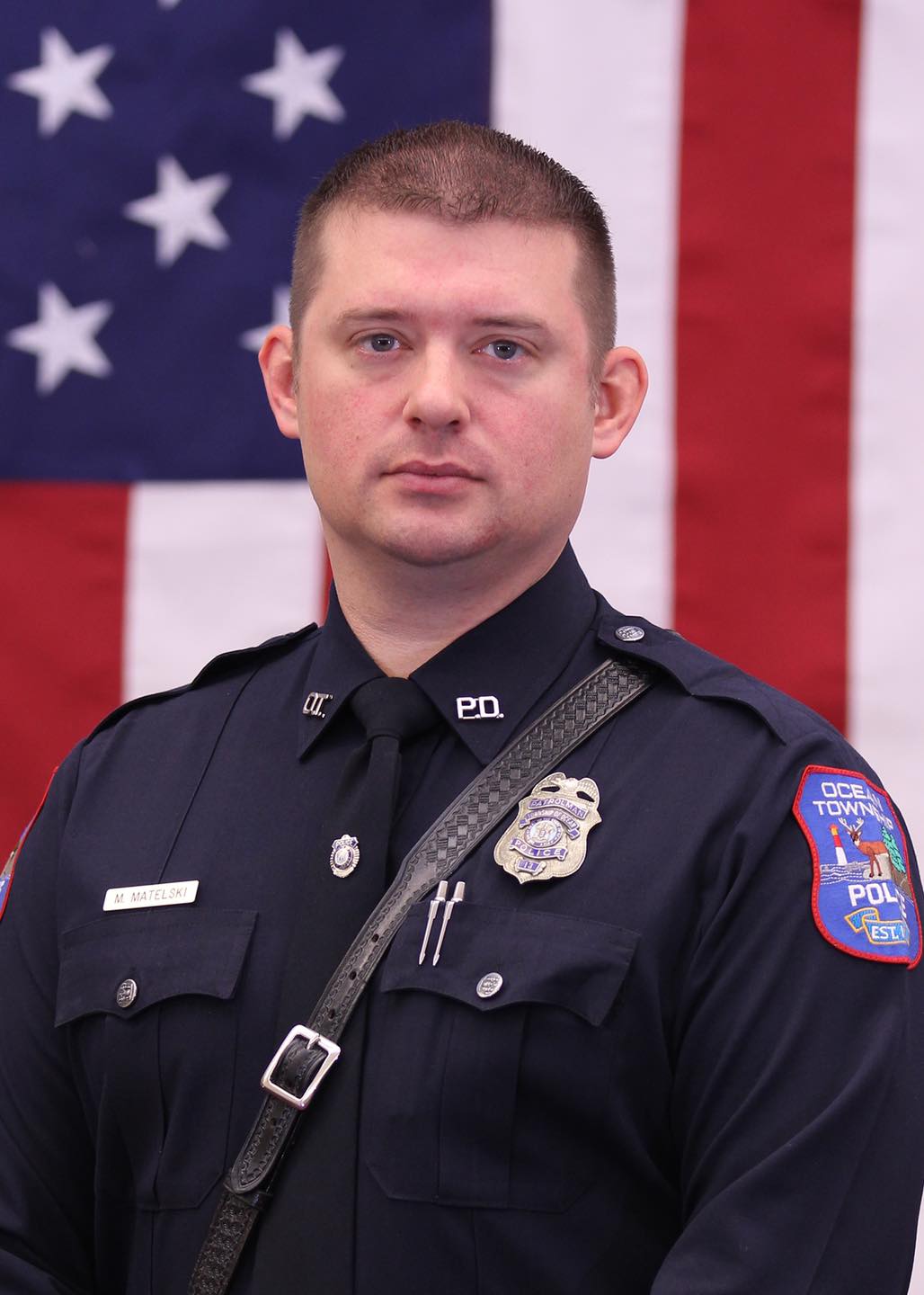 Sgt. Michael Matelski, one of three FAA-licensed drone pilots at Ocean Township police.