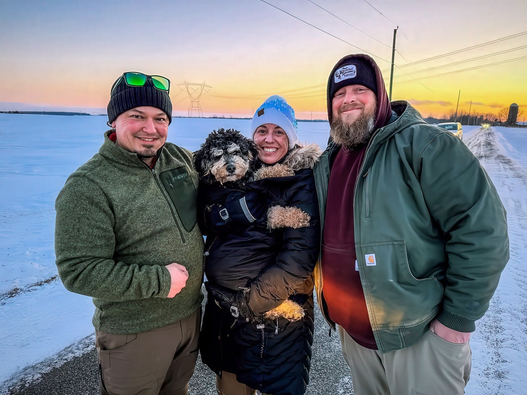 Thermal drones help rescue dog lost in Ohio snowstorm