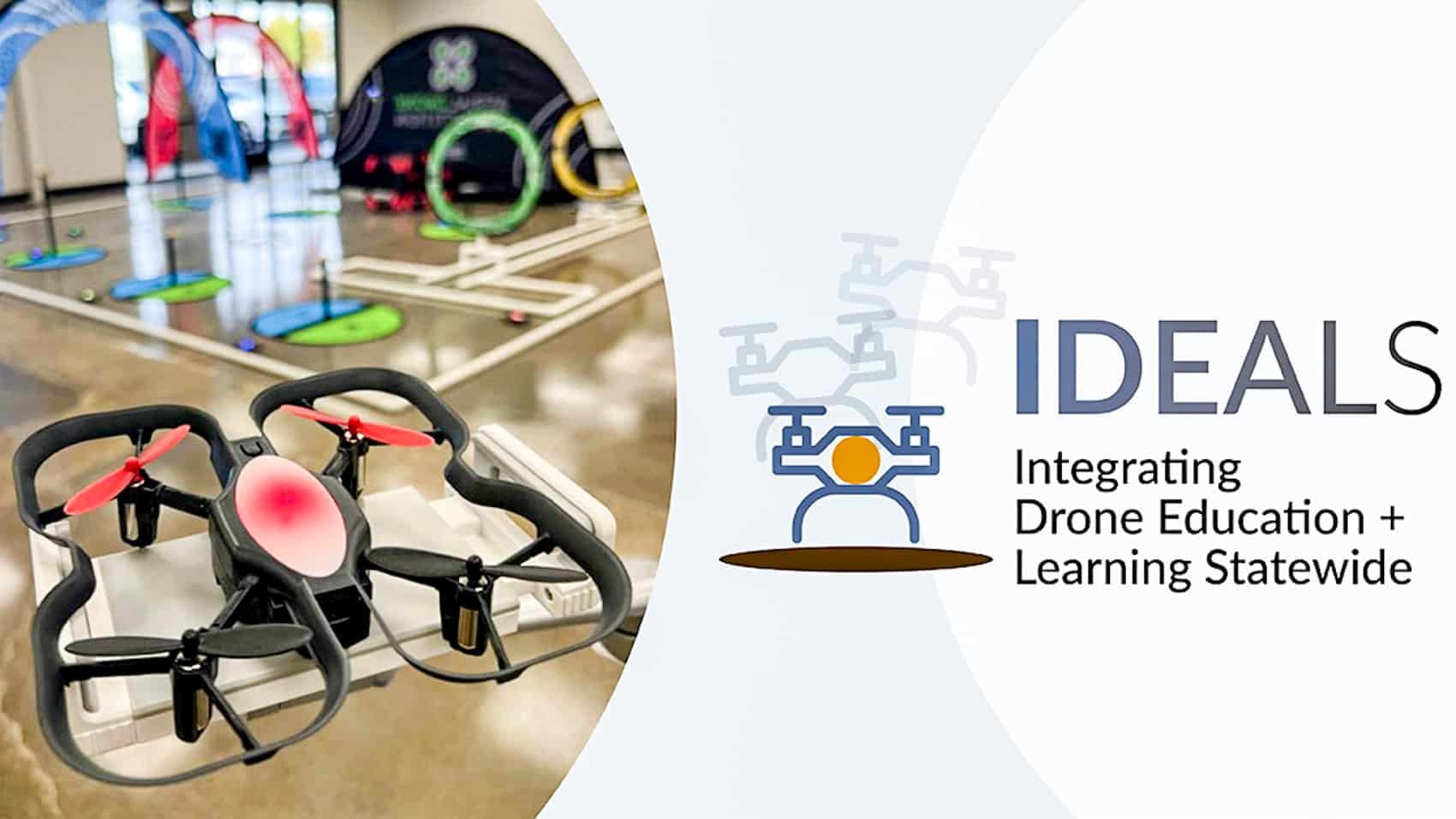 REC Foundation banner for the Aerial Drone Competition hosted in Nevada.