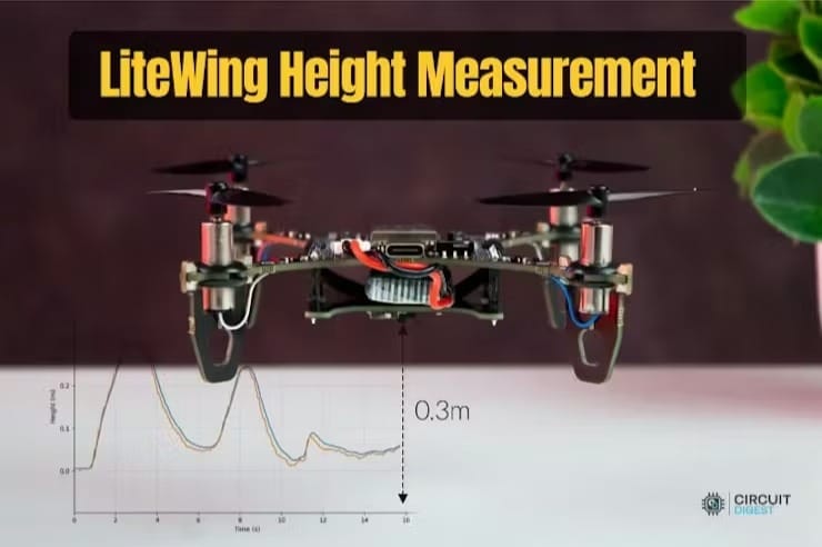 LiteWing Stabilization Module, Useful in GPS-Denied Environments | Photo Credits: Circuit Digest