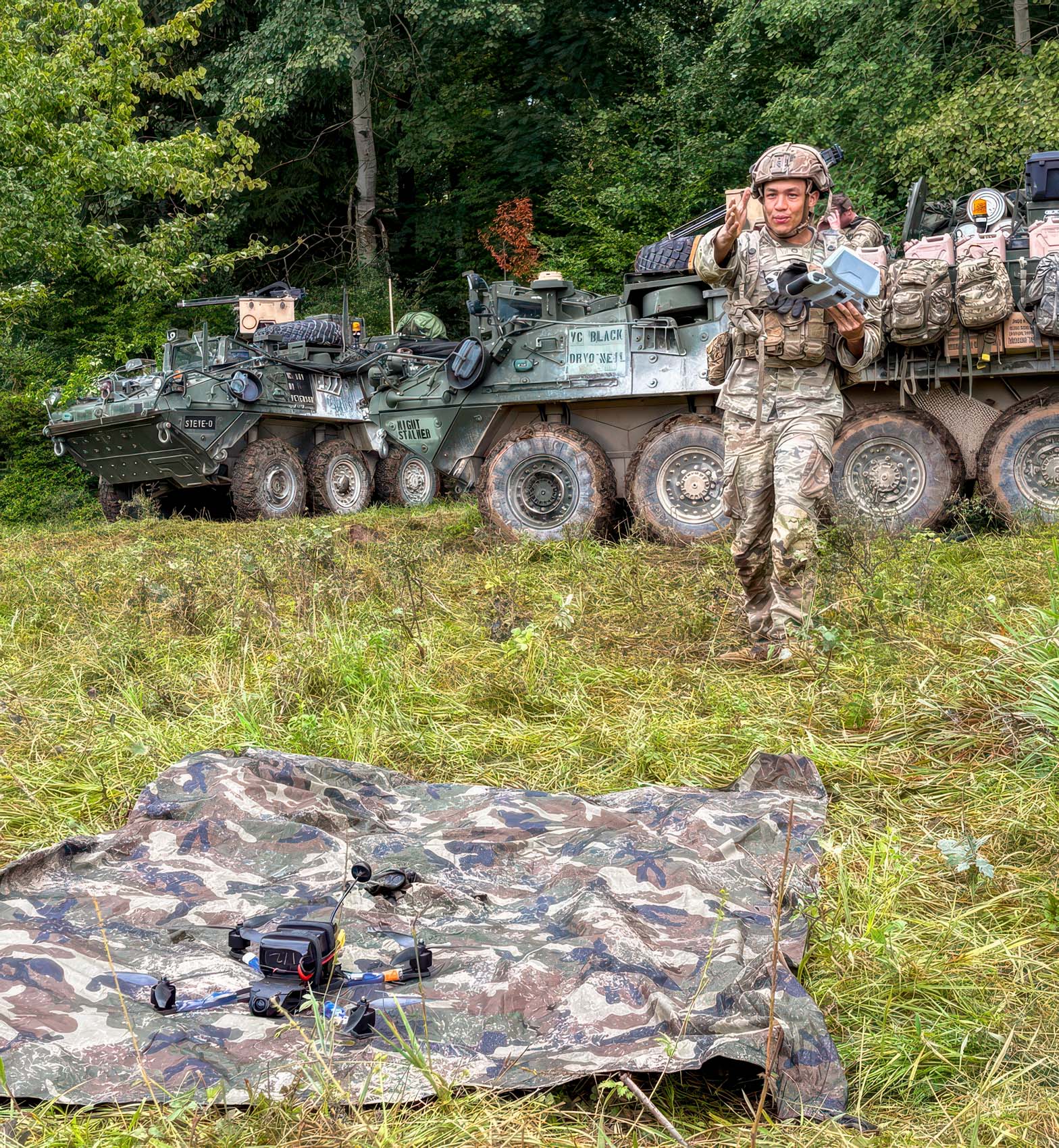 2nd Cavalry Scouts With Drones, Not Soldiers