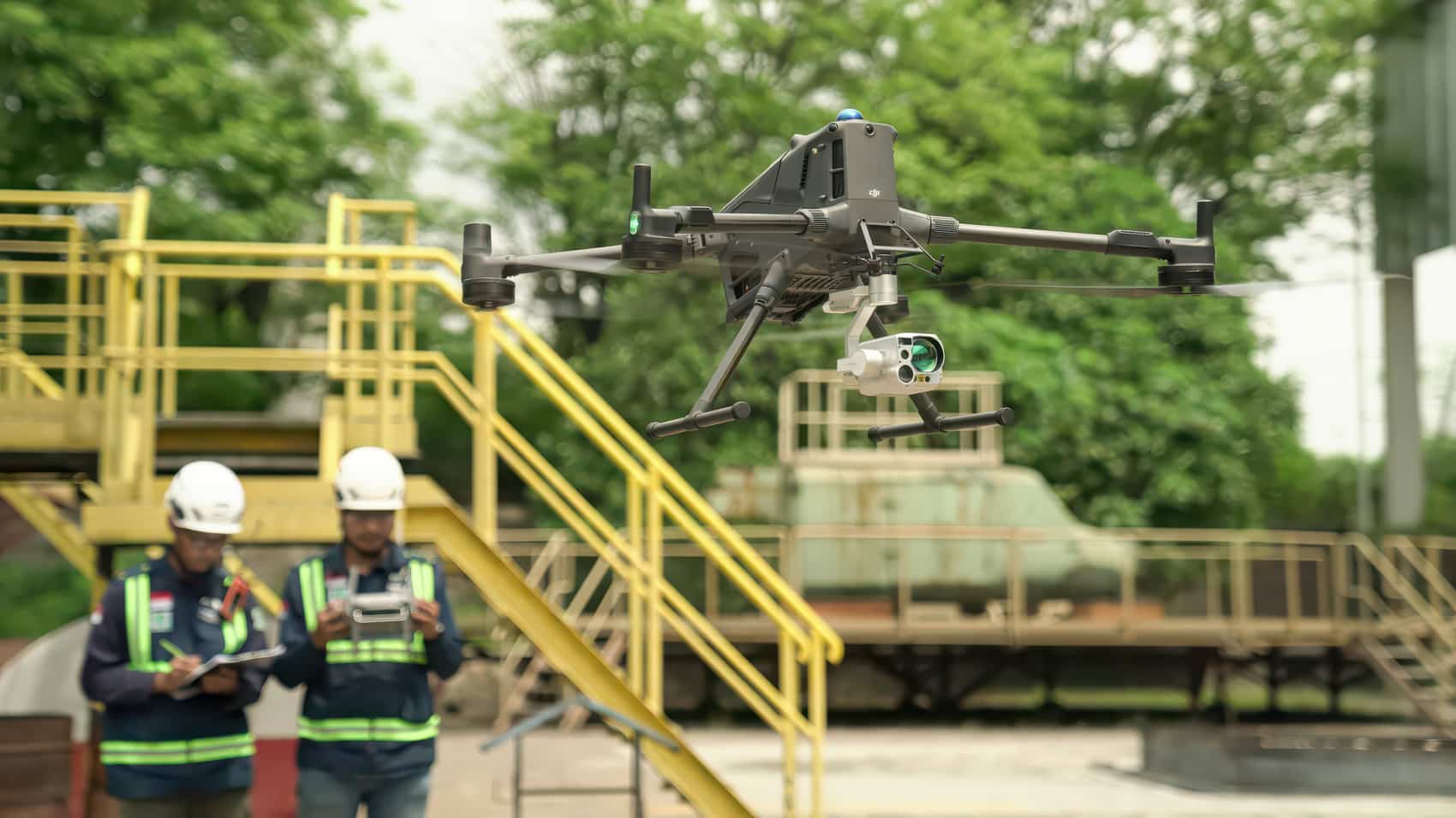 AIRINS Turns the DJI Matrice 400 Into a Flying Chemistry Lab