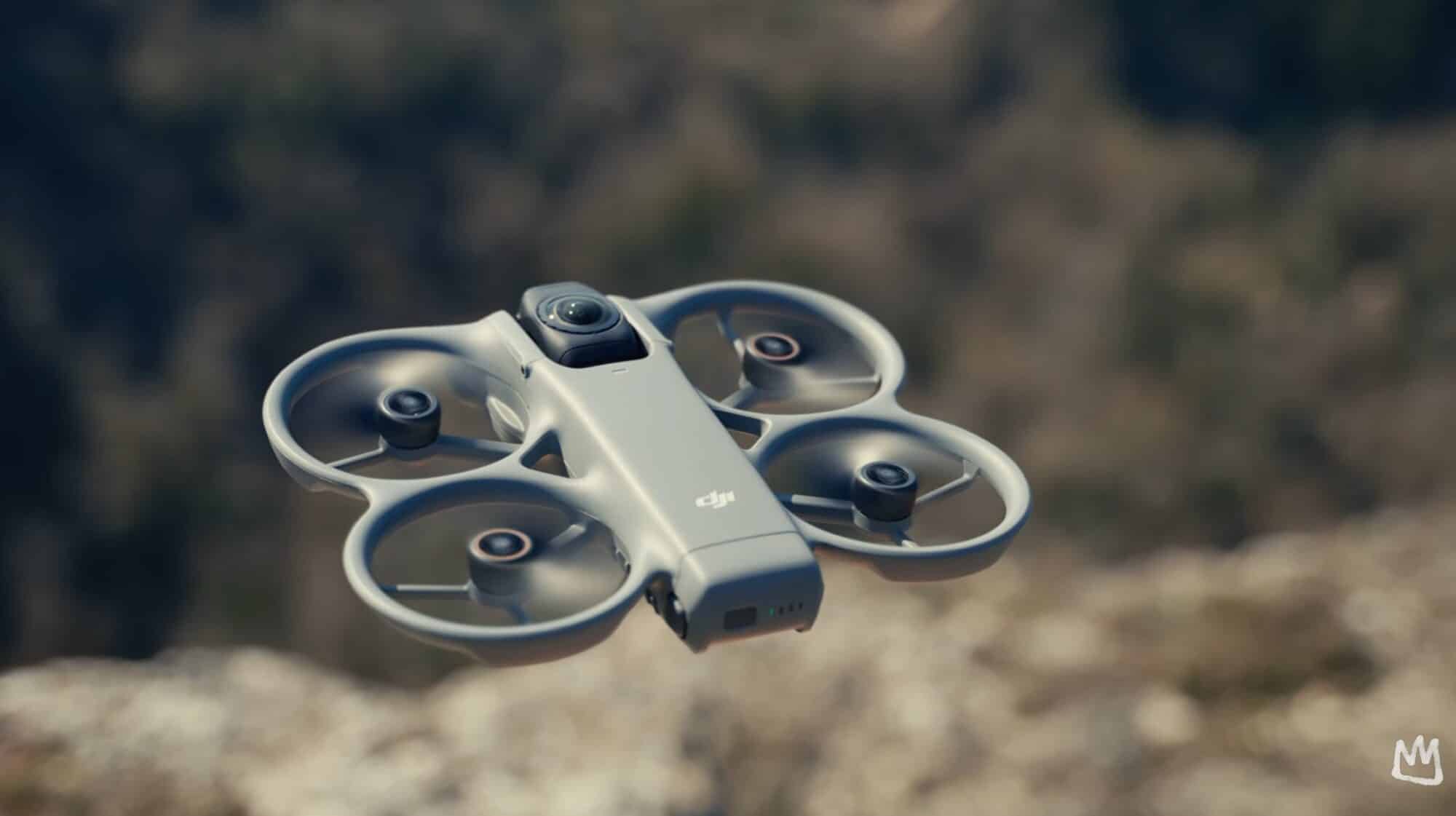 Oh man, this is so exciting. We have the brand new Avata 360 from DJI here in the studio, in my hands. And in today’s video, I’ll tell you a little bit about it. Very quick disclaimer: this is an early impressions video, and there are plenty of things that I’m not allowed to talk about yet — in terms of specs, in terms of technical features. So