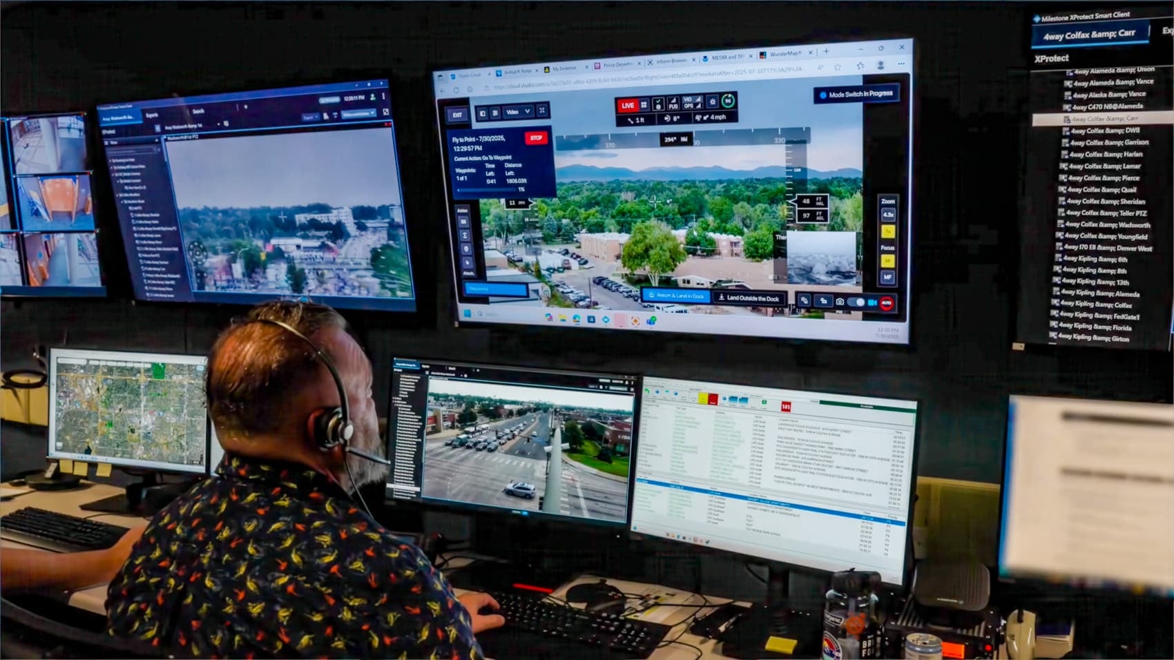 Lakewood PD's Skydio X10 Drone Films Three Drug Deals Live