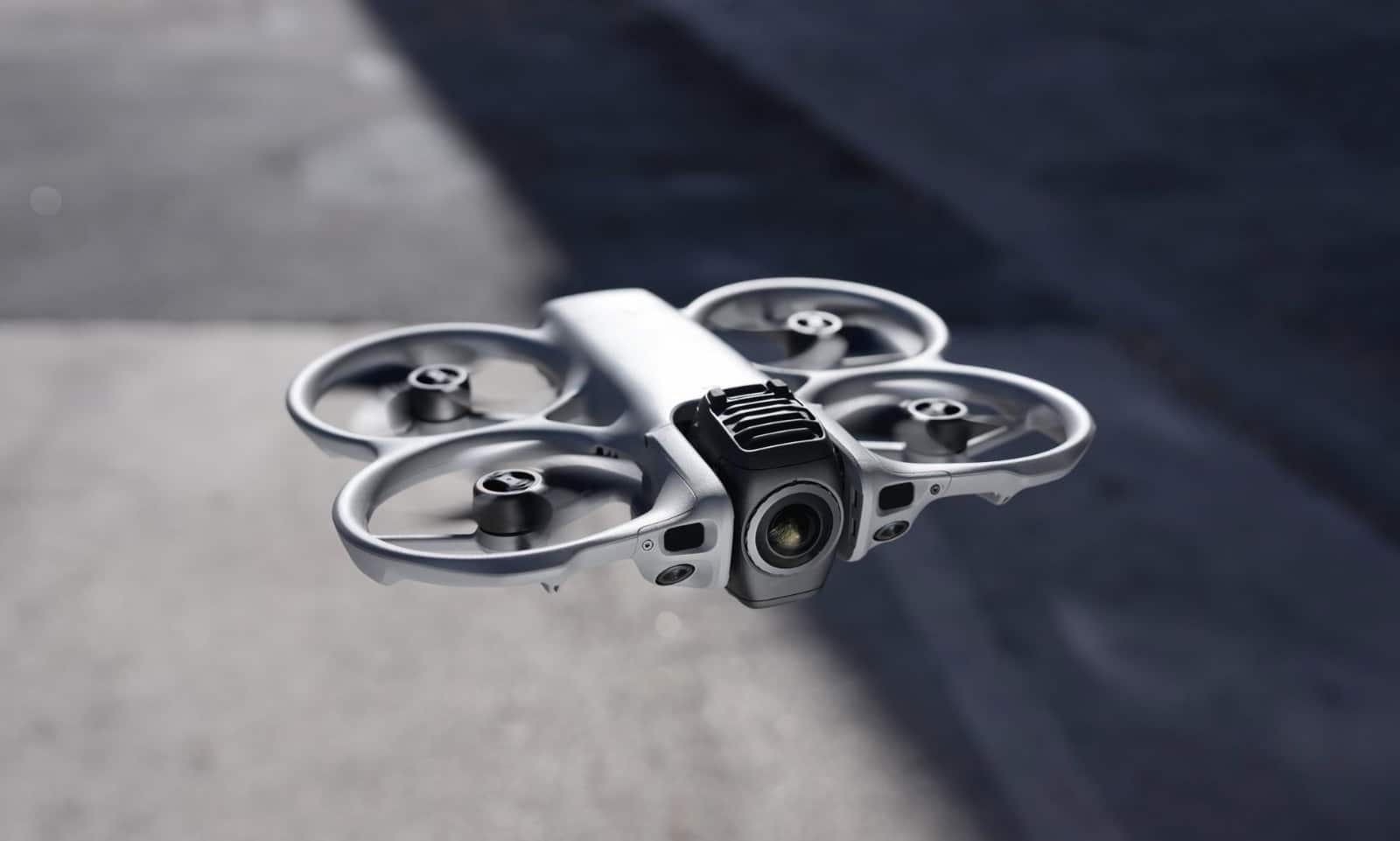 Dual 1-inch-equivalent sensors on the Avata 360 that capture spherical 8K video.