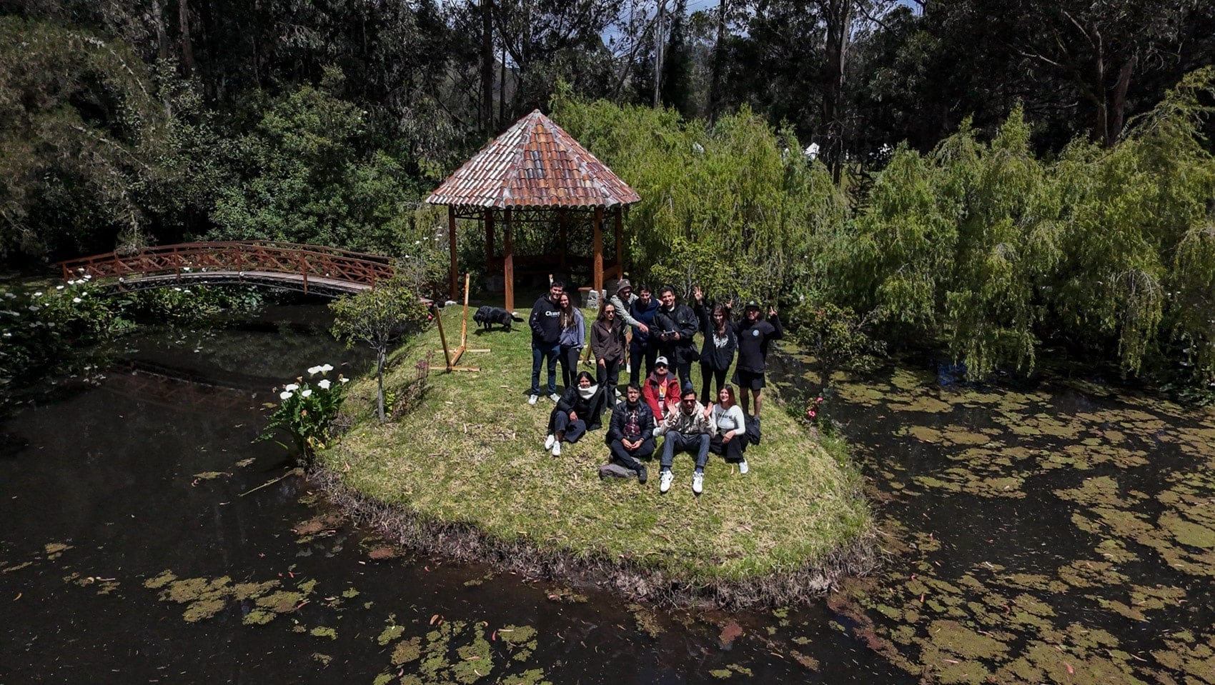 Third DJI Neo frame illustrating the drone's casual vlogging use case.