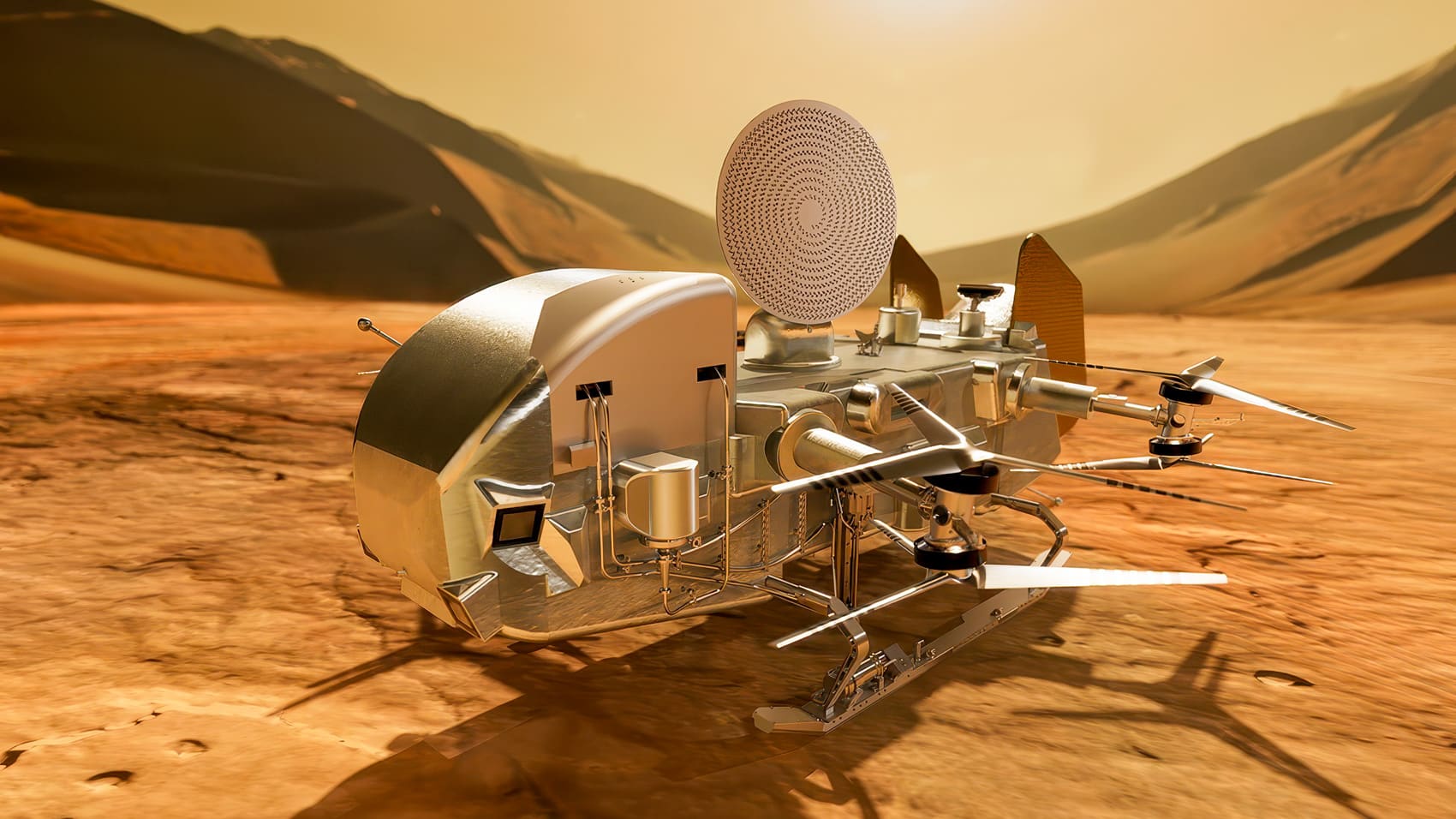 NASA's Dragonfly Octocopter Hits Three Build Milestones Ahead of 2028 ...