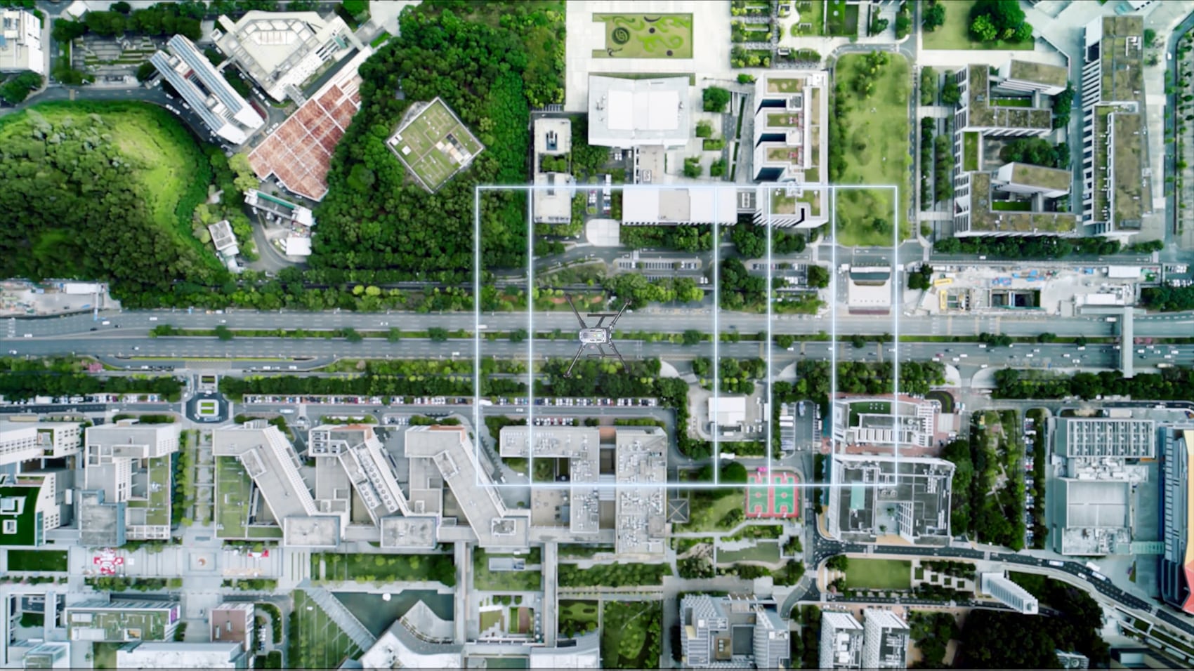 Screenshot of point cloud editing in DJI Modify, which now imports and exports LAZ files.