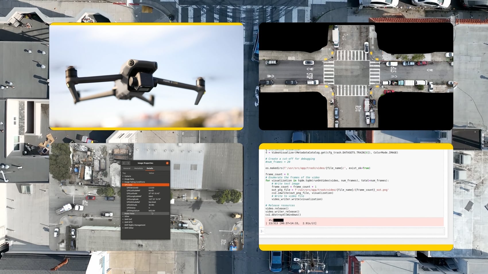 Aerbits mission data from the 13-month Bayview-Hunters Point pilot in San Francisco.