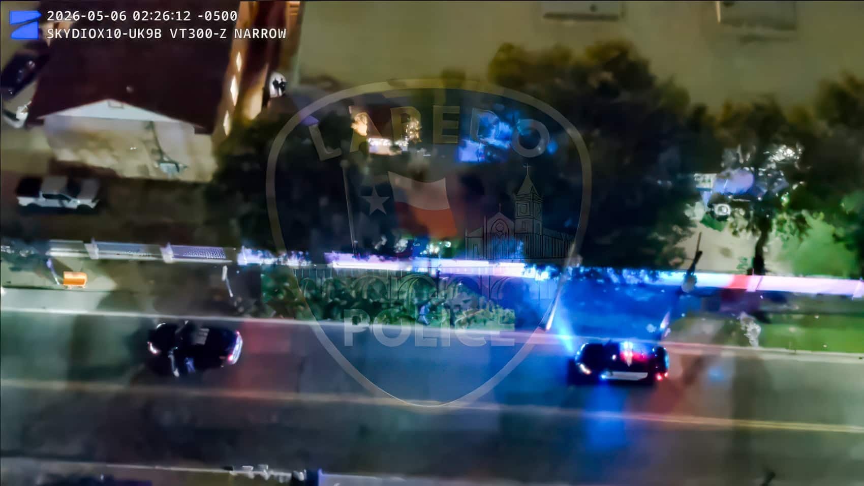 Laredo Police Use RAVEN Drones to Locate Vehicle Burglary Suspect