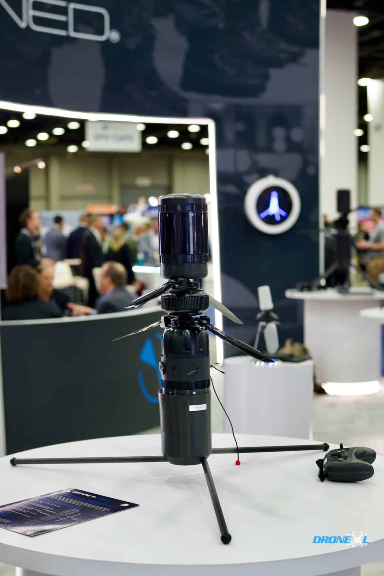 Robinson Unmanned Demos Spirit At XPONENTIAL Detroit; Helius Pocket Drone Still A Prototype, Production Pushed To Mid-To-Late Summer 2026